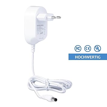 Elegoo Netzteil 9V 1A DC AC 100V-240V Konverter 5.5mm x 2.5mm 1000mA Adapter Arduino Zubehör Ladegerät mit CE Zertifikat