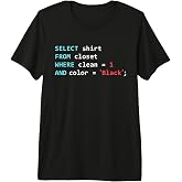 Programmer SQL Query Geek Database Coding Premium Tri-blend T-Shirt
