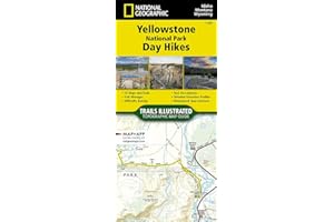 Yellowstone National Park Day Hikes Map (National Geographic Topographic Map Guide, 1705)