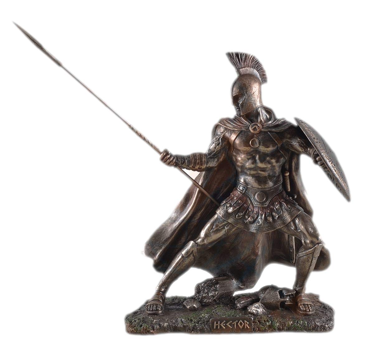 Veronese by Joh. Vogler GmbH Hector Trojan Prince Troy Bronzed Sculpture Achilles