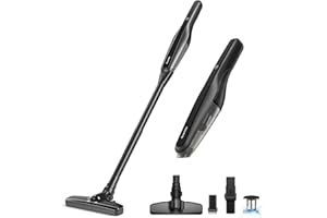Nismile Handheld Upright Vacuum Cleaner Cordless for Home, 17000Pa Powerful Suction Cordless Stick Vacuum,Upgraded Lightweight Electric Broom Rechargeable Handheld Vac for Hardwood Floor Car Pet Hair