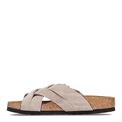 Birkenstock Lugano Soft Footbed Suede Sandals