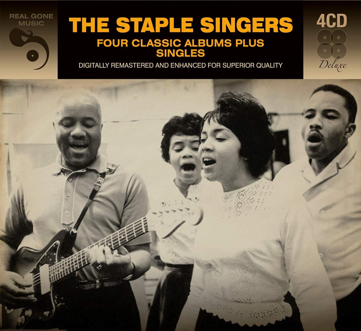 STAPLE SINGERS 4 Classic Albums Plus Singles Music