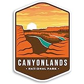 Canyonlands National Park Sticker Decal Notebook Car Laptop 4"x5.5" (Color)