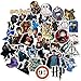 Harry Potter Sticker Pack of 50 Waterproof Stickers - Funny Harry Potter Stickers for Laptops,Hydro Flasks,Water Bottles,Phone,Computers, (Harry Potter)