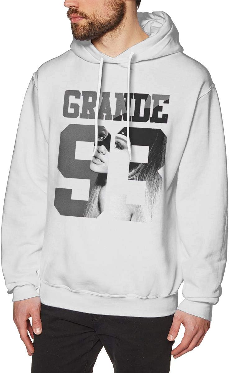 PEIFENGZZH Ariana Singer Grande Men's Pullover Hooded Sweatshirt