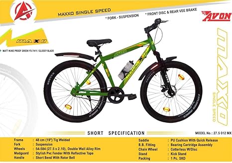 avon maxo cycle