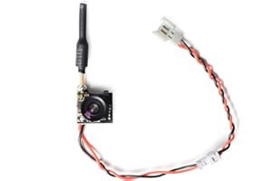 AKK C1T Super Mini 5.8GHz 25mW FPV Transmitter 600TVL Micro AIO Camera Only 2.8g with Dipole Antenna for FPV Drone