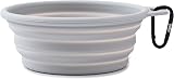 OHMO Collapsible Large Dog Bowl 800ml Carabiner Foldable Silicone Bowl view 9