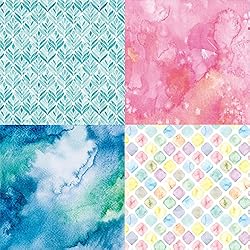 DESEACO Colored Paper Pad 6x6 Dotted Pattern