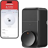 SwitchBot Smart Lock Pro, Keyless Entry Door Lock, Smart Door Lock Front Door, Electronic Smart Deadbolt, Fits Your Existing
