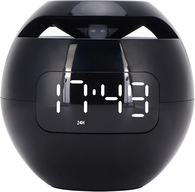 Bluetooth Speaker Clock, LED Colorful Bluetooth Speaker for Home for