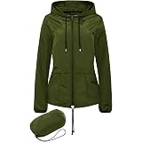 Hount Sport Rain Jackets For Women Hooded Waterproof Active Outdoor