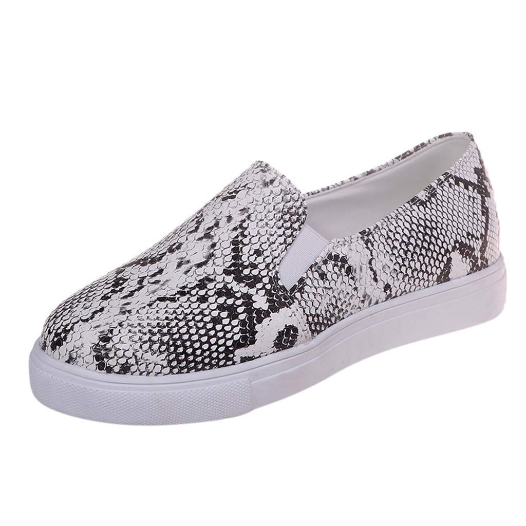 snakeskin slip on