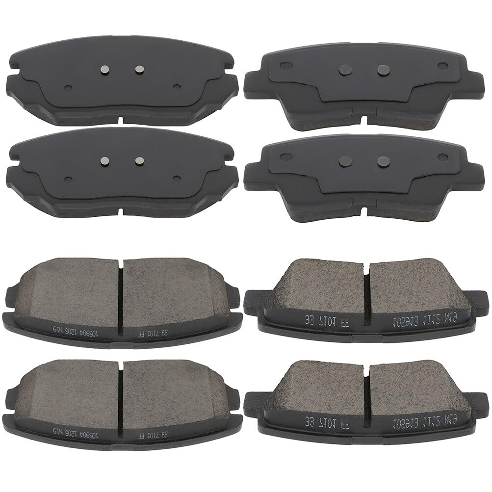 cciyu D1125 D1313 Front & Rear Ceramic Disc Brake