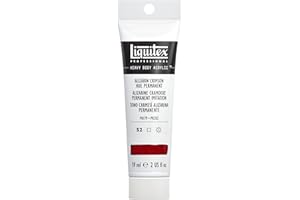 Liquitex Professional Heavy Body Acrylic Paint, 2-oz (59ml) Tube, Alizarin Crimson Hue Permanent