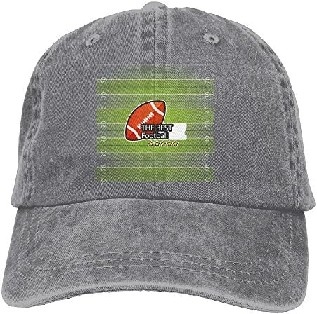 Gorgeously The Best Football Denim Baseball Caps Hat Adjustable Cotton Sport Strap Cap For Men Women
