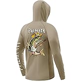 Palmyth Fishing Shirts for Men Long Sleeve UPF 50+ Sun Protection Hoodie
