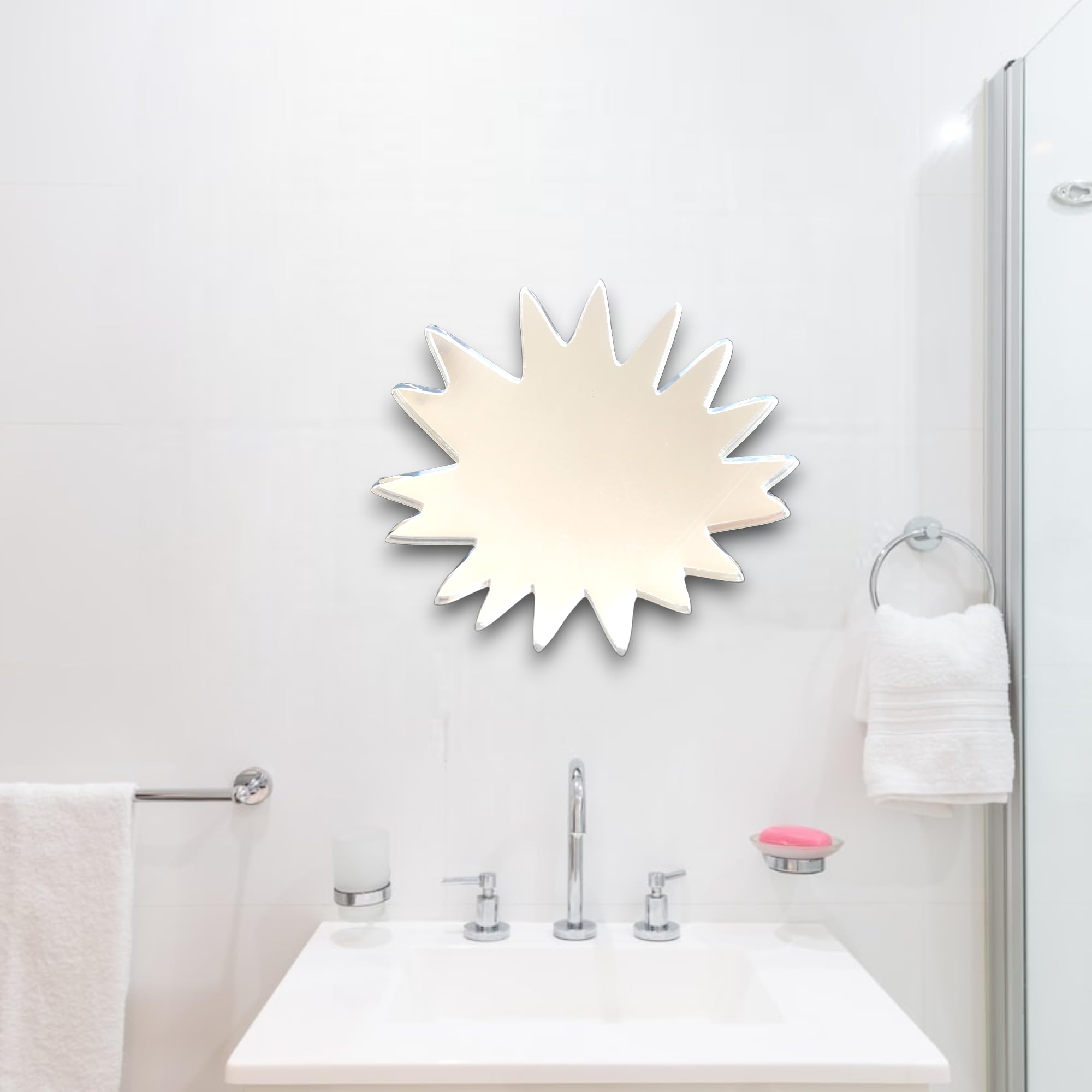 Super Cool Creations Pow Mirror 45cm x 45cm