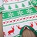 Newborn Baby Girl Boy Christmas Long Sleeve Snowflake Deer Romper Playsuit Outfits … (Green, 80 (12-18 Months))