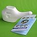 HealthGoodsIn - Traveller's Neti Pot for Nasal Cleansing with 10 Sachets Neti Salt + 1 Cleaning Brush