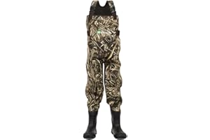 OAKI Toddler & Children's Waterproof Fishing Waders for Kids