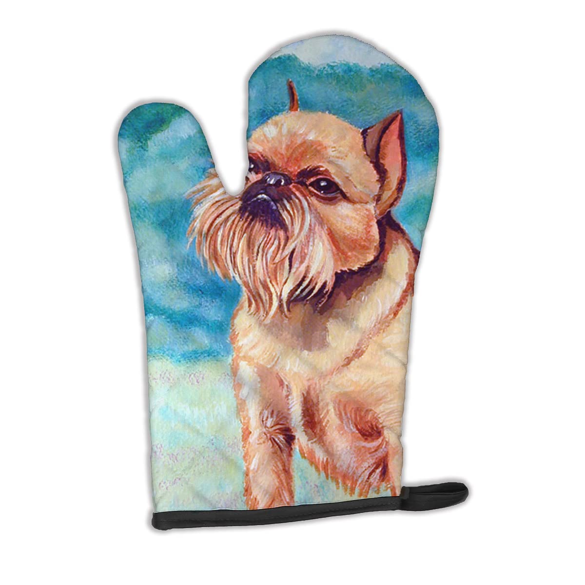 Caroline's Treasures Brussels Griffon Oven Mitt 7016OVMT, Fabric, Multicolor