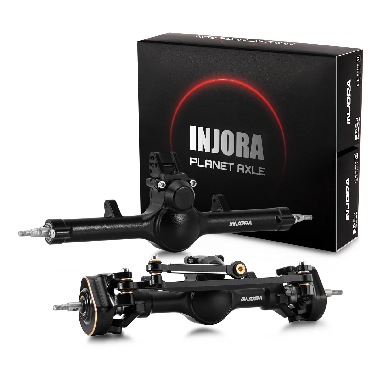 INJORA +4mm Planet Axles with Double Joint Shafts