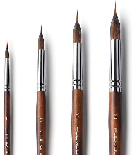 Amazon.com: da Vinci Watercolor Series 17 Maestro Paint Brush
