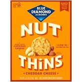 Blue Diamond Almond Nut-Thins Cracker Snacks - Cheddar Cheese - 4.25 oz