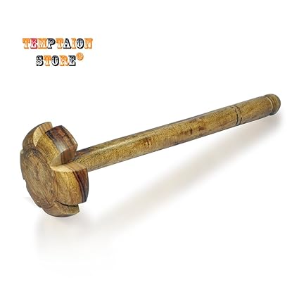 12 INCH Hand Made Kitchen WOOD MADANI Mixer and Blender Kitchen Accessories and