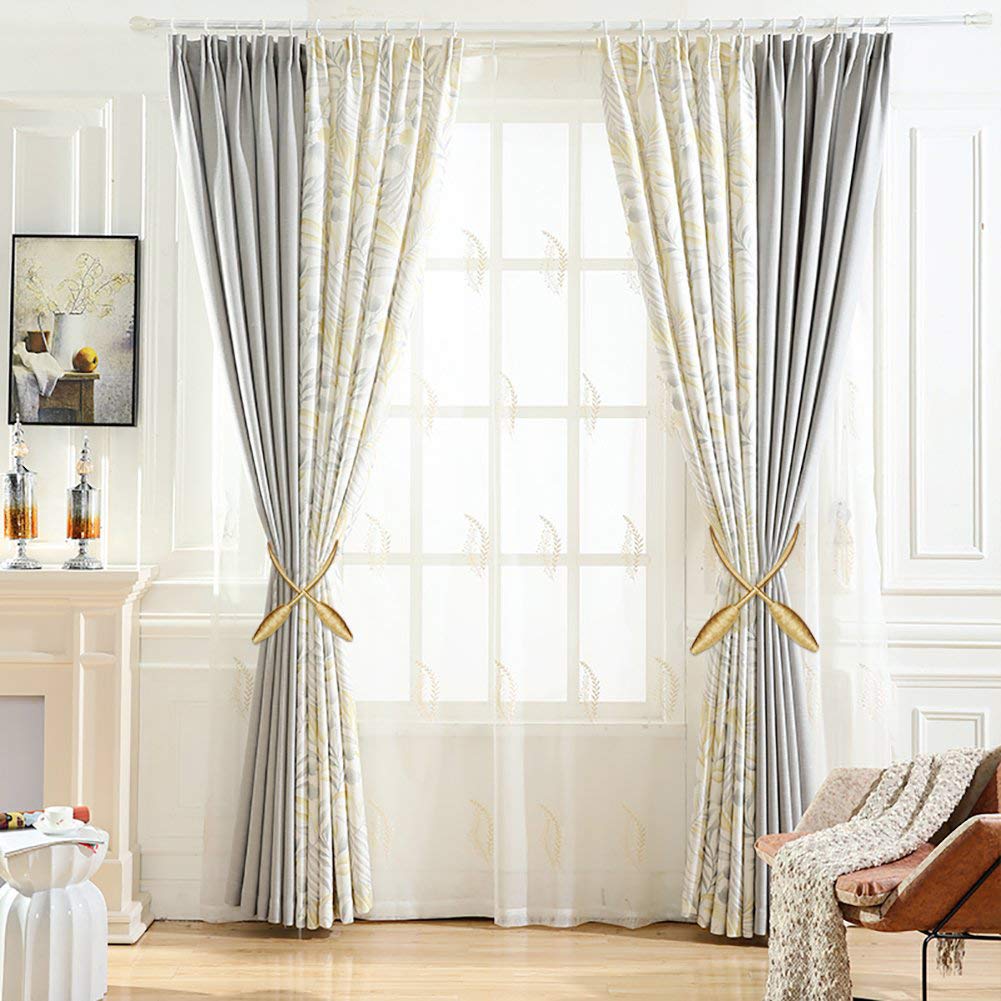 Queta Curtain Tiebacks 2 Pcs Creative Curtain Rope Diy Buckles