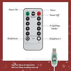 Roylvan Christmas Tree Topper with 8 Lighting