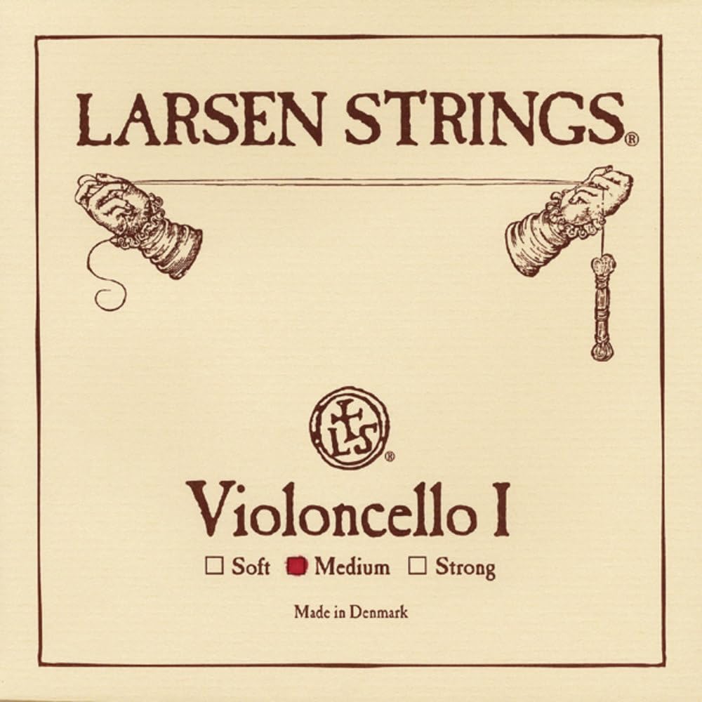 LARSEN STRINGS Cello strings Original A steel Medium