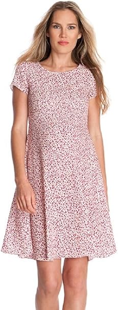 Amazon Co Jp Seraphine セラフィン マタニティワンピース Eugenia キャップスリーブプリントマタニティワンピース Ukサイズ6 マルチカラー 服 ファッション小物