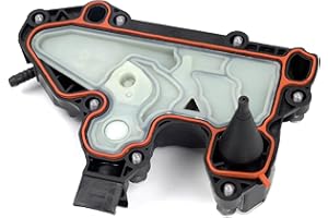 Aumtoni 06K103495 PCV Valve, Engine Crankcase Vent Valve, Oil Separator Compatible with Volkswagen Golf VW Audi A3 A4 Jetta Passat Bettle GTI 1.8T 2.0T 2014-2020, Replace# 06K013495AA 06K103495AT