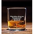 QPTADesignGift Irish Proverb Quote Whiskey Glass - Whiskey Glass Etched - Whiskey Quotes - Funny Birthday Gift - Fathers Day Glass - Funny Birthday Gift