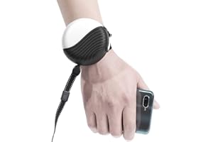 XIANGXING Retractable Hands Free Dog Leash, 360° Tangle-Free Heavy Duty Wrist Dog Walking Leash with 8.2 ft strong Cord and Reflective Nylon Tape, One Button Brake, Pause, Lock for Small Dog or Cat up to 55 lbs