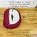 Seat Of Your Soul Burgundy Meditation Cushion – 10 Colors Crescent Yoga Pillow; Organic Cotton Zafu Cover & Zipper Liner to Adjust USA Buckwheat Hulls; Floor Pouf for Sitting Kids, Men or Women