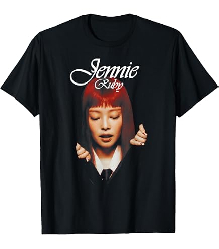 Amazon.com: Official Jennie Ruby Heart T-Shirt : Clothing, Shoes