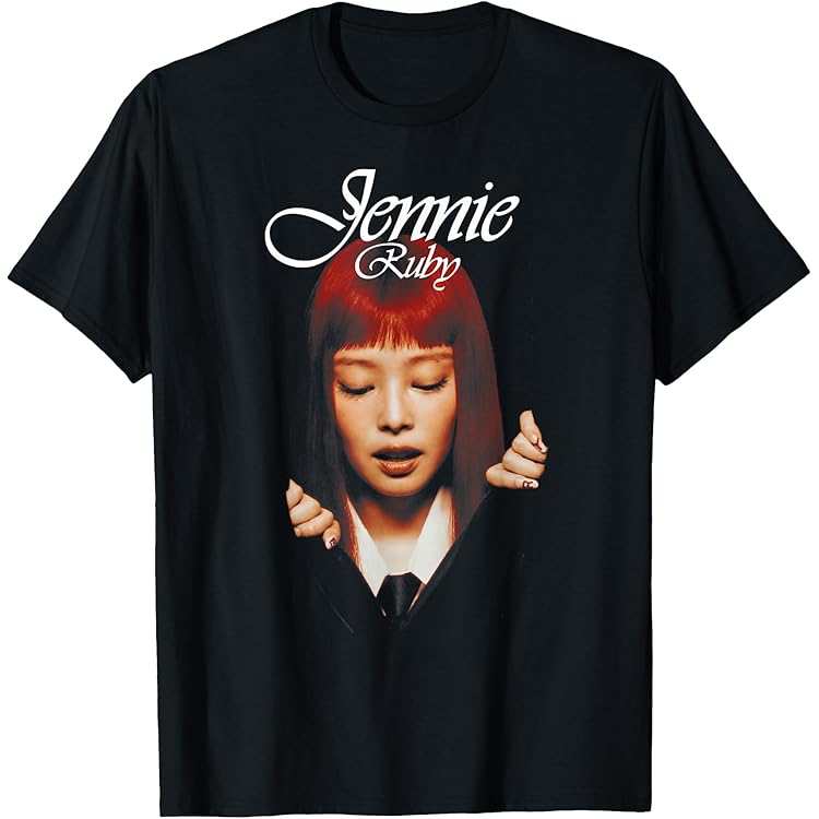Ruby Jennie Tシャツ Amazon.com: Official Jennie Ruby Heart T-Shirt : Clothing