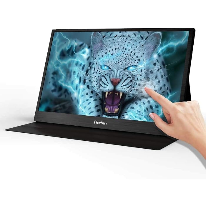 Buy Prechen Portable Touchscreen Monitor 15 6 Inch USB Touch Screen 