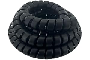 XIENLIU Spiral Wrap Cable Protector - 2.0" OD x 10' Pre-Cut Lengths - Safe Hose Protector to Avoid Wear and Extend Life for Hydraulic Pneumatic Hoses