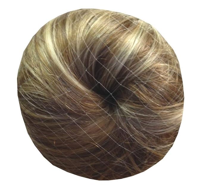 Dwayne C Horseriding Hair Bun Net 3pcs Invisible Stretchable Mesh