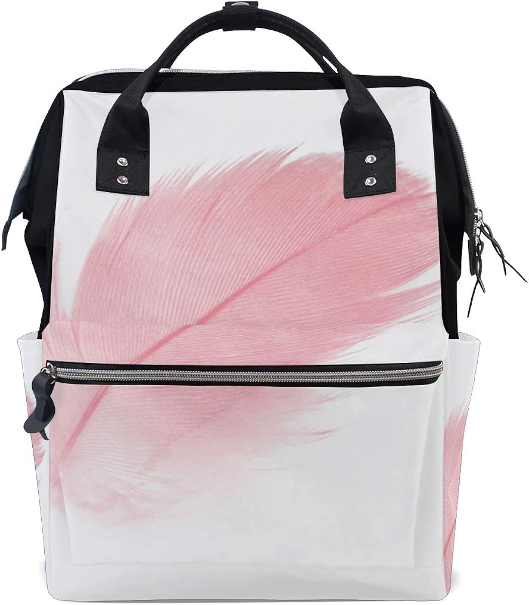 coral pink backpack