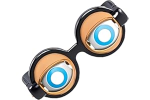 Novelty Glasses,Funny Gag Winking Eyewear | Novelty Shaking Eye Glasses | for Boys Girls Teens Men Women Youth Adults Shows