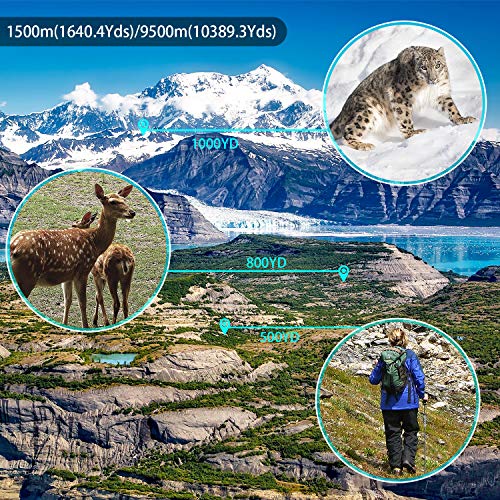 Qhui Monocular Telescope 40x60 with Extendable Tripod and Smartphone Adapter Waterproof Fogproof Low Light Version High Powered HD BAK4 Prism FMC Lens for Bird Watching, Hunting, Camping, Travelling - Thumbnail 6
