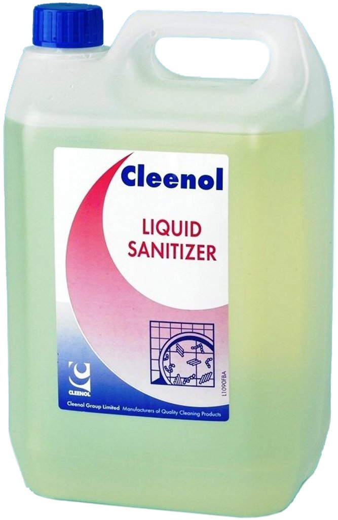 Cleenol 020982X5 Liquid Sanitizer, 5 Litres, Pack of 2 Amazon.co.uk