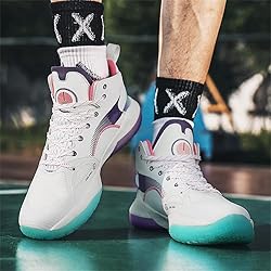 Basketball Shoes for Men Breathable Running Shoes