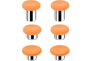 BSUZUN Elite Series 2 Thumbsticks - 6 in 1 Magnetic Joysticks for Xbox Elite Controller Series 2 Core(Model 1797), Accessories Replacement Included 2 Tall, 2 Standard, 2 Classic (Zest Orange)